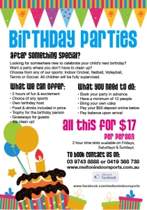 Birthday Flyer