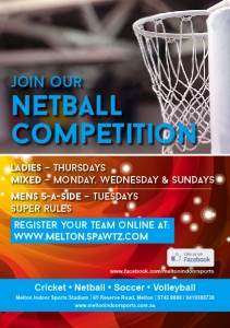 Join our Netball Competition-FACEBOOK